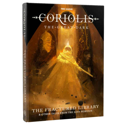 Coriolis: The Great Dark RPG - The Fractured Library & Other Tales From the Lost Horizon i gruppen SELSKABSSPIL / Rollespil hos Spelexperten (FLFCOR013)