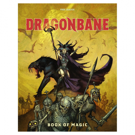 Dragonbane RPG: Book of Magic i gruppen SELSKABSSPIL / Rollespil hos Spelexperten (FLFDGB021)