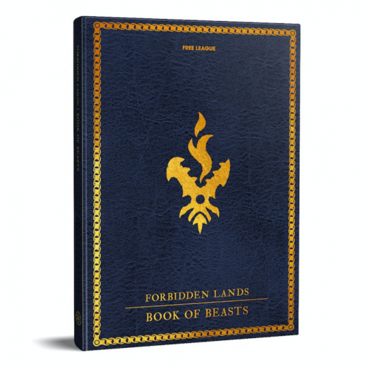 Forbidden Lands RPG: Book of Beasts i gruppen SELSKABSSPIL / Rollespil / Forbidden Lands hos Spelexperten (FLFFBL016)