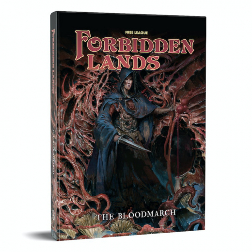 Forbidden Lands RPG: The Bloodmarch i gruppen SELSKABSSPIL / Rollespil / Forbidden Lands hos Spelexperten (FLFFBL017)
