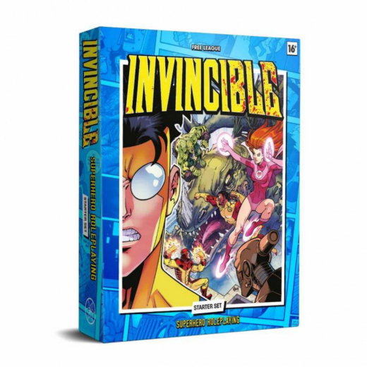 Invincible - Superhero RPG: Starter Set i gruppen SELSKABSSPIL / Rollespil hos Spelexperten (FLFINV001)