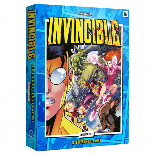 Invincible - Superhero RPG: Starter Set i gruppen SELSKABSSPIL / Rollespil hos Spelexperten (FLFINV001)