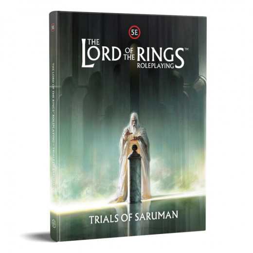 The Lord of the Rings RPG 5E: Trials of Saruman i gruppen SELSKABSSPIL / Rollespil / The Lord of the Rings RPG 5E hos Spelexperten (FLFLTR011)
