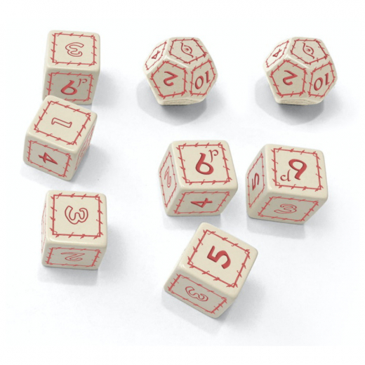 The One Ring RPG: Dice Set - White i gruppen SELSKABSSPIL / Rollespil / The One Ring hos Spelexperten (FLFTOR006)