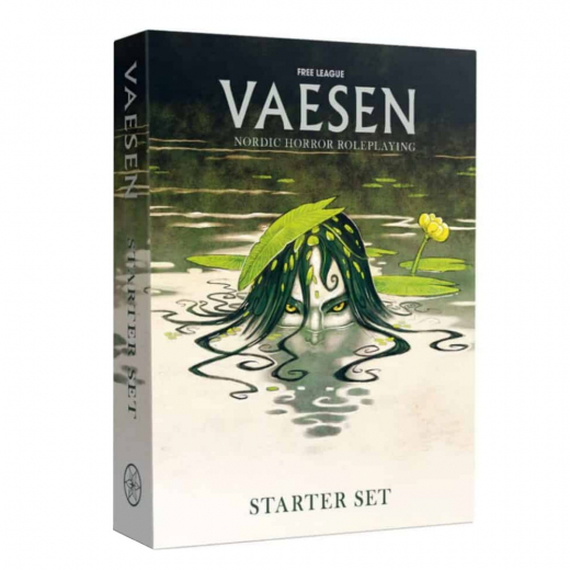 Vaesen RPG: Starter Set i gruppen SELSKABSSPIL / Rollespil / Vaesen: Nordic Horror hos Spelexperten (FLFVAS20)