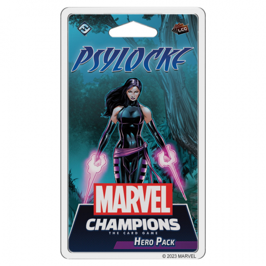 Marvel Champions TCG: Psylocke Hero Pack (Exp.) i gruppen SELSKABSSPIL / Udvidelser hos Spelexperten (FMC41EN)