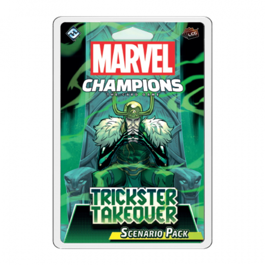 Marvel Champions TCG: Trickster Takeover Scenario Pack (Exp.) i gruppen SELSKABSSPIL / Spilserier / Marvel Champions The Card Game hos Spelexperten (FMC55EN)