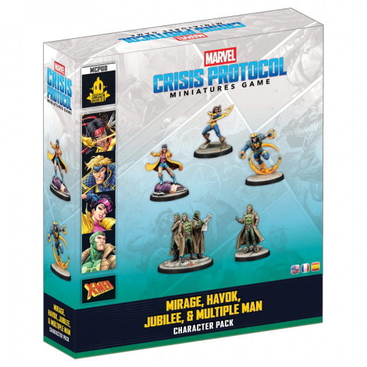 Marvel: Crisis Protocol - Mirage, Havok, Jubilee & Multiple Man (Exp.) i gruppen SELSKABSSPIL / Spilserier / Marvel Crisis Protocol hos Spelexperten (FMCP08)