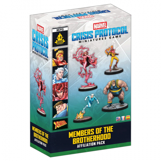Marvel: Crisis Protocol - Members of the Brotherhood Affiliation Pack (Exp.) i gruppen SELSKABSSPIL / Spilserier / Marvel Crisis Protocol hos Spelexperten (FMCP15)