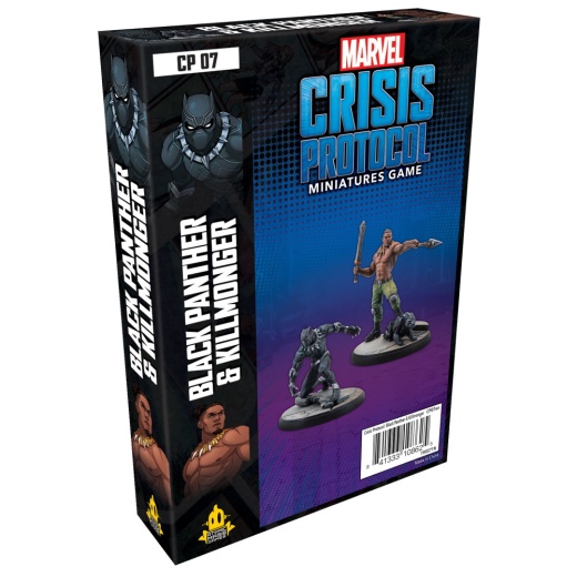 Marvel: Crisis Protocol - Black Panther and Kilmonger (Exp.) i gruppen SELSKABSSPIL / Udvidelser hos Spelexperten (FMSG07)