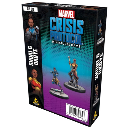 Marvel: Crisis Protocol - Shuri and Okoye (Exp.) i gruppen SELSKABSSPIL / Udvidelser hos Spelexperten (FMSG08)