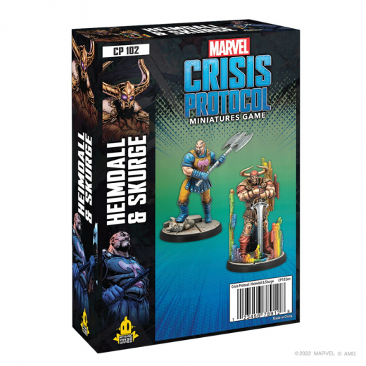 Marvel: Crisis Protocol - Heimdall and Skurge (Exp.) i gruppen SELSKABSSPIL / Udvidelser hos Spelexperten (FMSG102)