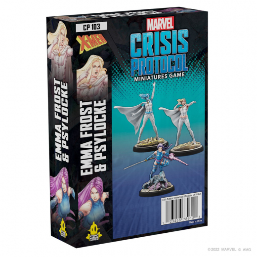 Marvel: Crisis Protocol - Emma Frost and Psylocke (Exp.) i gruppen SELSKABSSPIL / Udvidelser hos Spelexperten (FMSG103)