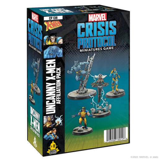 Marvel: Crisis Protocol - Uncanny X-Men Affiliation Pack (Exp.) i gruppen SELSKABSSPIL / Udvidelser hos Spelexperten (FMSG139)