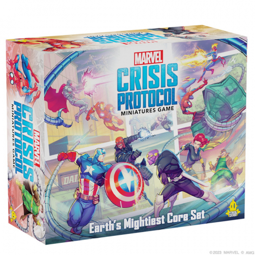 Marvel: Crisis Protocol - Earth's Mightiest Core Set i gruppen SELSKABSSPIL / Strategispil hos Spelexperten (FMSG143)