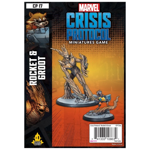 Marvel: Crisis Protocol - Rocket & Groot (Exp.) i gruppen SELSKABSSPIL / Udvidelser hos Spelexperten (FMSG17)