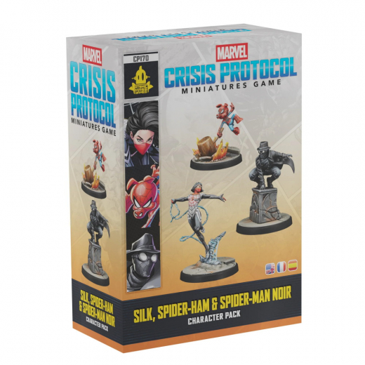 Marvel: Crisis Protocol -  Silk, Spider-Ham and Spider-Man Noir (Exp.) i gruppen SELSKABSSPIL / Spilserier / Marvel Crisis Protocol hos Spelexperten (FMSG170)