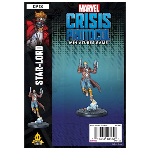 Marvel: Crisis Protocol - Star-Lord (Exp.) i gruppen SELSKABSSPIL / Udvidelser hos Spelexperten (FMSG18)