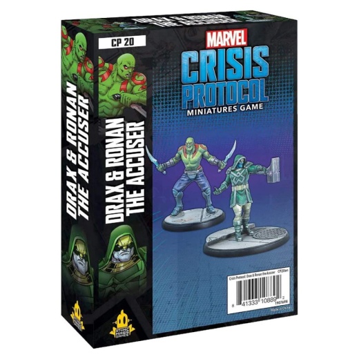 Marvel: Crisis Protocol - Drax and Ronan the Accuser (Exp.) i gruppen SELSKABSSPIL / Udvidelser hos Spelexperten (FMSG20)