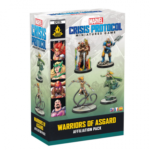 Marvel: Crisis Protocol - Warriors of Asgard Affiliation Pack (Exp.) i gruppen SELSKABSSPIL / Spilserier / Marvel Crisis Protocol hos Spelexperten (FMSG225)