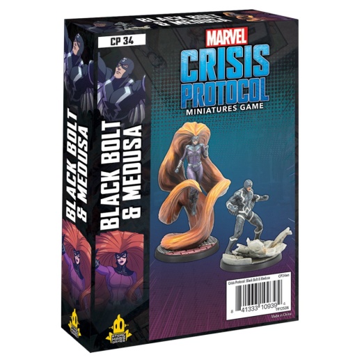Marvel: Crisis Protocol - Black Bolt and Medusa (Exp.) i gruppen SELSKABSSPIL / Udvidelser hos Spelexperten (FMSG34)