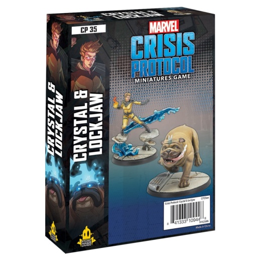 Marvel: Crisis Protocol - Crystal and Lockjaw (Exp.) i gruppen SELSKABSSPIL / Udvidelser hos Spelexperten (FMSG35)