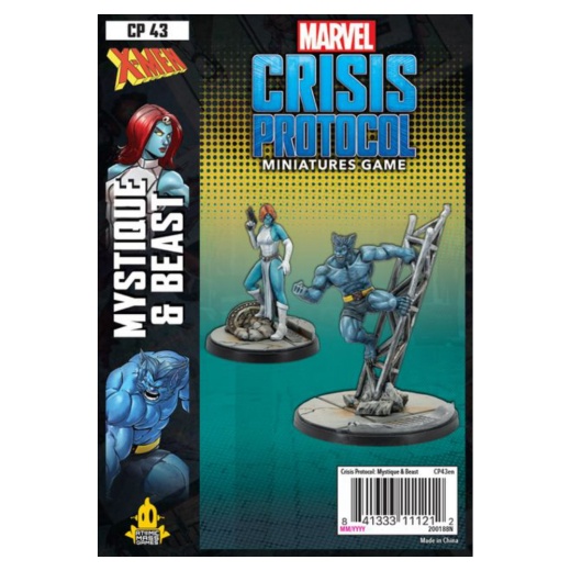 Marvel: Crisis Protocol - Mystique and Beast (Exp.) i gruppen SELSKABSSPIL / Udvidelser hos Spelexperten (FMSG43)