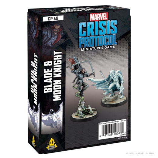 Marvel: Crisis Protocol - Blade and Moon Knight (Exp.) i gruppen SELSKABSSPIL / Udvidelser hos Spelexperten (FMSG48)