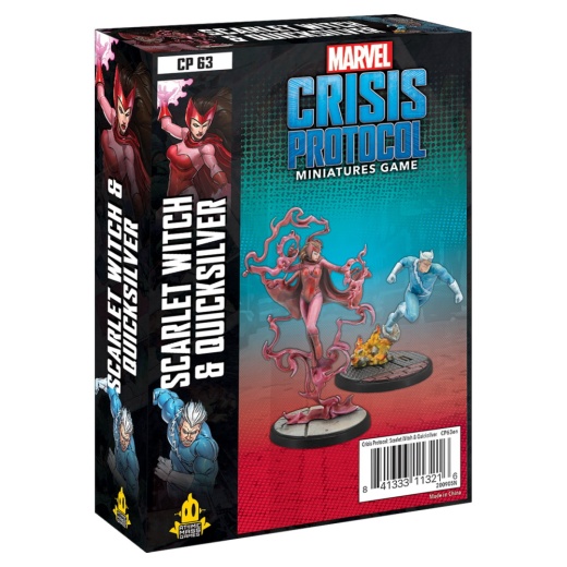 Marvel: Crisis Protocol - Scarlet Witch and Quicksilver (Exp.) i gruppen SELSKABSSPIL / Udvidelser hos Spelexperten (FMSG63)