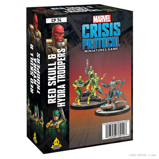 Marvel: Crisis Protocol - Red Skull and HYDRA Troops (Exp.) i gruppen SELSKABSSPIL / Udvidelser hos Spelexperten (FMSG74)