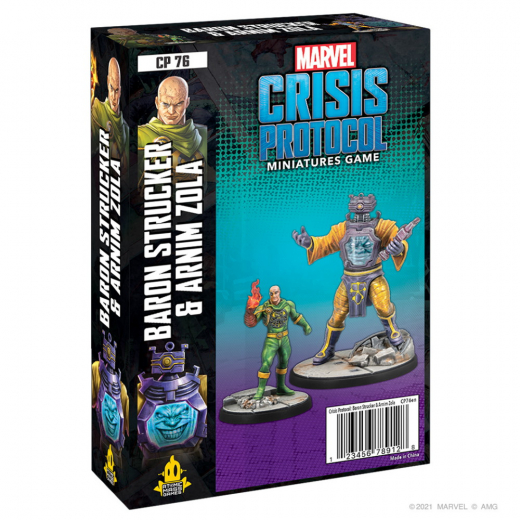 Marvel: Crisis Protocol - Baron Strucker and Arnim Zola (Exp.) i gruppen SELSKABSSPIL / Udvidelser hos Spelexperten (FMSG76)