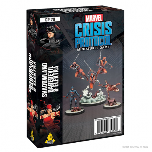 Marvel: Crisis Protocol - Shadowland Daredevil and Elektra (Exp.) i gruppen SELSKABSSPIL / Udvidelser hos Spelexperten (FMSG79)