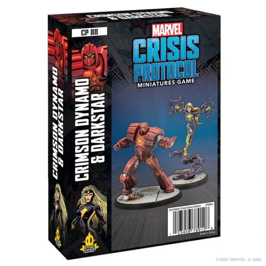 Marvel: Crisis Protocol - Crimson Dynamo and Darkstar (Exp.) i gruppen SELSKABSSPIL / Udvidelser hos Spelexperten (FMSG88)