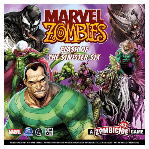 Marvel Zombies: A Zombicide Game - Clash of the Sinister Six (Exp.) i gruppen SELSKABSSPIL / Udvidelser hos Spelexperten (FMZB006)