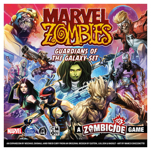 Marvel Zombies: A Zombicide Game - Guardians of the Galaxy (Exp.) i gruppen SELSKABSSPIL / Udvidelser hos Spelexperten (FMZB007)