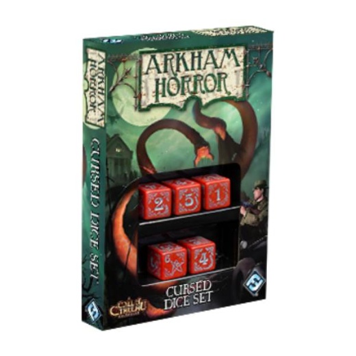 Arkham Horror Cursed Dice Set (Exp.) i gruppen SELSKABSSPIL / Tilbehør / Terninger & tilbehør hos Spelexperten (FQW04)