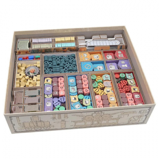 Folded Space Colour Insert - Arkwright: Anniversary Edition i gruppen SELSKABSSPIL / Tilbehør / Inserts & Organizers hos Spelexperten (FS-ARKWRT)