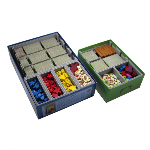 Folded Space Insert - Carcassonne + Expansions i gruppen SELSKABSSPIL / Tilbehør / Inserts & Organizers hos Spelexperten (FS-CAR)