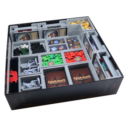 Folded Space Insert - Clank! + Expansions i gruppen SELSKABSSPIL / Tilbehør / Inserts & Organizers hos Spelexperten (FS-CLK)