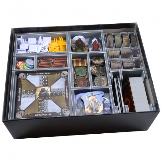 Folded Space Insert - Gloomhaven: Jaws of the Lion i gruppen SELSKABSSPIL / Tilbehør / Inserts & Organizers hos Spelexperten (FS-GLOJAW)