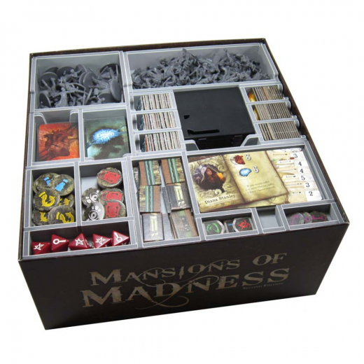 Folded Space Insert - Mansions of Madness 2nd Edition + Expansions i gruppen SELSKABSSPIL / Tilbehør / Inserts & Organizers hos Spelexperten (FS-MAN)