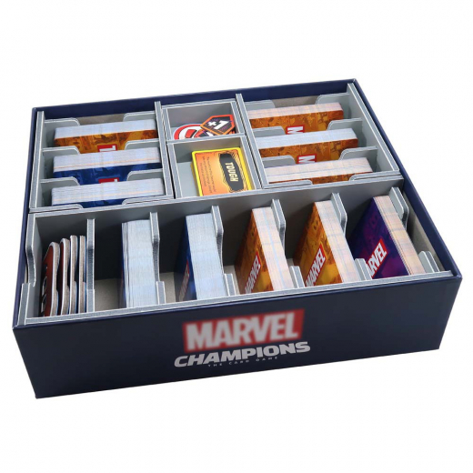Folded Space Insert - Marvel Champions: The Card Game i gruppen SELSKABSSPIL / Tilbehør / Inserts & Organizers hos Spelexperten (FS-MARCH)