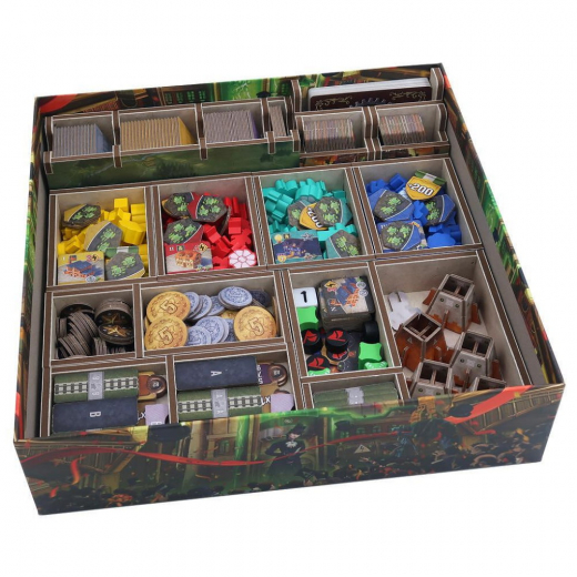 Folded Space Insert - Nucleum + expansion i gruppen SELSKABSSPIL / Tilbehør / Inserts & Organizers hos Spelexperten (FS-NCLM)