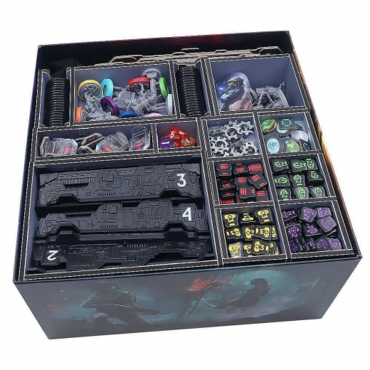 Folded Space Insert - Nemesis: Retaliation i gruppen SELSKABSSPIL / Tilbehør / Inserts & Organizers hos Spelexperten (FS-NMSRTL)