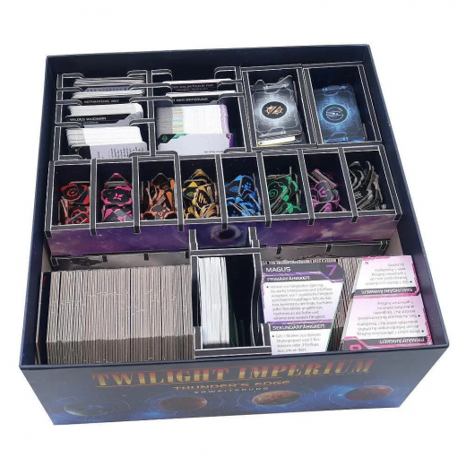 Folded Space Colour Insert - Twilight Imperium: Thunder's Edge i gruppen SELSKABSSPIL / Tilbehør / Inserts & Organizers hos Spelexperten (FS-TI4TE)