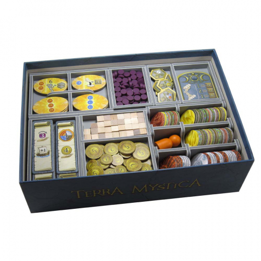 Folded Space Insert - Terra Mystica + Expansion i gruppen SELSKABSSPIL / Tilbehør / Inserts & Organizers hos Spelexperten (FS-TRM)