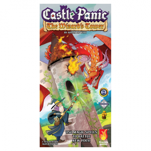 Castle Panic: The Wizard's Tower (Exp.) i gruppen SELSKABSSPIL / Udvidelser hos Spelexperten (FSD1017)
