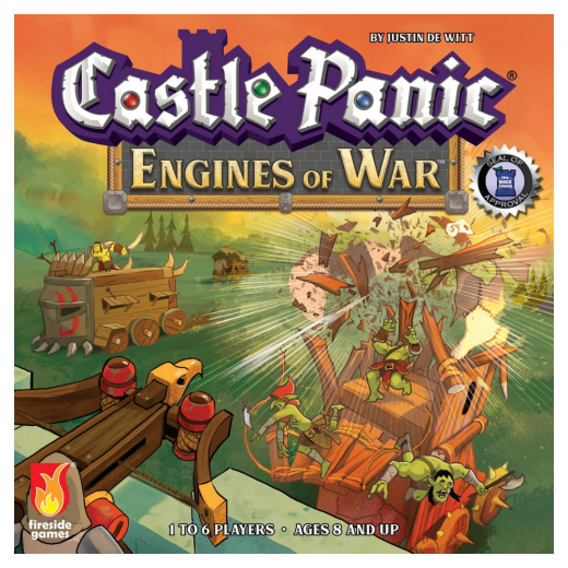 Castle Panic: Engines of War (Exp.) i gruppen SELSKABSSPIL / Udvidelser hos Spelexperten (FSD1019)