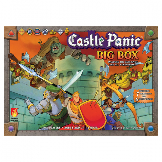 Castle Panic: Big Box i gruppen SELSKABSSPIL / Strategispil hos Spelexperten (FSD2021)