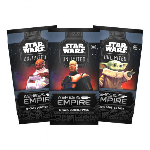 Star Wars: Unlimited - Ashes of the Empire Booster Pack i gruppen SELSKABSSPIL / Kortspil hos Spelexperten (FSWH0802-BOS)